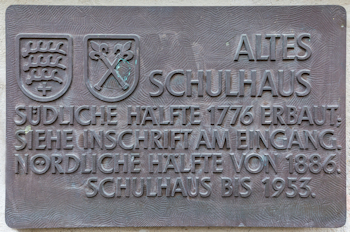 Tafel Alte Schule