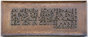 Tafel Schäferhaus